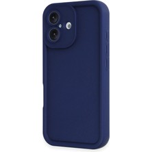 Anka Cep Cep Telefonu Aksesuarları Apple iPhone 16 Kılıf Viera Silikon Kapak + Ekran Koruma + Kablo Koruma