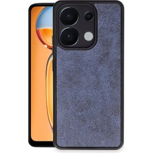 Anka Cep Cep Telefonu Aksesuarları Xiaomi Redmi Note 13 Pro 4g Kılıf Aras Deri Görünümlü Kapak + Ekran Koruma + Kablo Koruma