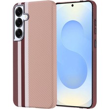 Anka Cep Cep Telefonu Aksesuarları Samsung Galaxy S25 Plus Kılıf Magsafe Şarj Özellikli Karbon Fiber Görünümlü Nekst Kapak