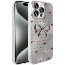 Anka Cep Cep Telefonu Aksesuarları Apple iPhone 15 Pro Max Kılıf Kamera Korumalı Figürlü Ponti Silikon Kapak
