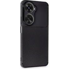 Anka Cep Cep Telefonu Aksesuarları Huawei Nova 12 Se Kılıf Auto Focus Karbon Desenli Silikon Kapak