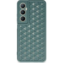 Anka Cep Cep Telefonu Aksesuarları Realme C65 Kılıf Petek Desenli Silikon Kapak
