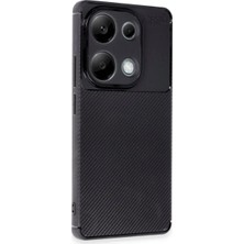Anka Cep Cep Telefonu Aksesuarları Xiaomi Poco M6 Pro 4g Kılıf Auto Focus Karbon Desenli Silikon Kapak