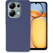 Anka Cep Cep Telefonu Aksesuarları Xiaomi Poco M6 Pro 4g Kılıf Petro Soft Pürüzsüz Yüzek Silikon Kapak + Ekran Koruma + Kablo Koruyucu