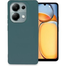 Anka Cep Cep Telefonu Aksesuarları Xiaomi Poco M6 Pro 4g Kılıf Petro Soft Pürüzsüz Yüzek Silikon Kapak + Ekran Koruma + Kablo Koruyucu