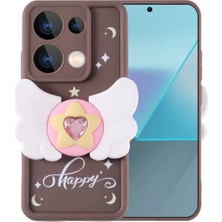 Anka Cep Cep Telefonu Aksesuarları Xiaomi Redmi Note 13 Pro 4g Kılıf Kamera Korumalı Figür Tasarımlı Kapya Silikon Kapak
