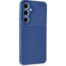 Anka Cep Cep Telefonu Aksesuarları Samsung Galaxy S24 Fe Kılıf Auto Focus Karbon Desenli Silikon Kapak
