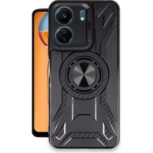 Anka Cep Cep Telefonu Aksesuarları Xiaomi Poco C65 Uyumlu Kılıf Lincoln Kamera Korumalı Silikon Kapak