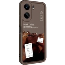 Anka Cep Cep Telefonu Aksesuarları Xiaomi Xiaomi Poco C65 Kılıf Kamera Korumalı Baskılı Arka Yüzey Klas Silikon Kapak + Ekran Koruma