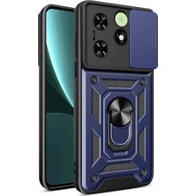 Anka Cep Cep Telefonu Aksesuarları Tecno Tekno Spark Go 2024 Kılıf Magnetik Standlı Kamera Korumalı Sürgülü Vega Kapak