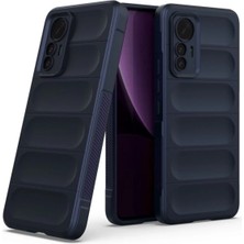 Anka Cep Cep Telefonu Aksesuarları Xiaomi Mi 12 Lite Kılıf Kamera Korumalı Içi Kadife Yumuşak Silikon Kapak + Ekran Koruma