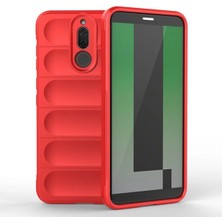 Anka Cep Cep Telefonu Aksesuarları Huawei Mate 10 Lite Uyumlu  Kılıf Kamera Korumalı Içi Kadife Yumuşak Silikon Kapak + Ekran Koruma
