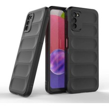 Anka Cep Cep Telefonu Aksesuarları Samsung Galaxy A03S Kılıf Kamera Korumalı Içi Kadife Yumuşak Silikon Kapak + Ekran Koruma