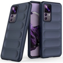 Anka Cep Cep Telefonu Aksesuarları Xiaomi Mi 12T Kılıf Kamera Korumalı Içi Kadife Yumuşak Silikon Kapak + Ekran Koruma