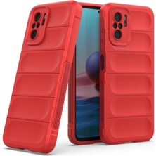 Anka Cep Cep Telefonu Aksesuarları Xiaomi Poco M5S Uyumlu Kılıf Kamera Korumalı Içi Kadife Yumuşak Silikon Kapak + Ekran Koruma