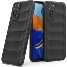 Anka Cep Cep Telefonu Aksesuarları Xiaomi Redmi Note 11S Kılıf Kamera Korumalı Içi Kadife Yumuşak Silikon Kapak + Ekran Koruma