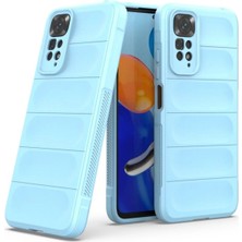 Anka Cep Cep Telefonu Aksesuarları Xiaomi Redmi Note 11 Kılıf Kamera Korumalı Içi Kadife Yumuşak Silikon Kapak + Ekran Koruma