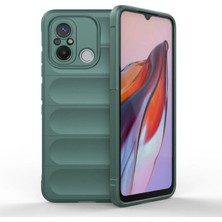Anka Cep Cep Telefonu Aksesuarları Xiaomi Redmi 12C Uyumlu Kılıf Kamera Korumalı Içi Kadife Yumuşak Silikon Kapak + Ekran Koruma