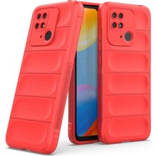 Anka Cep Cep Telefonu Aksesuarları Xiaomi Poco C40 Uyumlu  Kılıf Kamera Korumalı Içi Kadife Yumuşak Silikon Kapak + Ekran Koruma