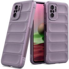 Anka Cep Cep Telefonu Aksesuarları Xiaomi Poco M5S Kılıf Kamera Korumalı Içi Kadife Yumuşak Silikon Kapak + Ekran Koruma