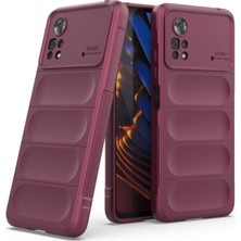 Anka Cep Cep Telefonu Aksesuarları Xiaomi Poco X4 Pro 5g Kılıf Kamera Korumalı Içi Kadife Yumuşak Silikon Kapak + Ekran Koruma
