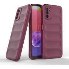 Anka Cep Cep Telefonu Aksesuarları Samsung Galaxy A03S Kılıf Kamera Korumalı Içi Kadife Yumuşak Silikon Kapak + Ekran Koruma