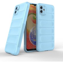 Anka Cep Cep Telefonu Aksesuarları Samsung Galaxy A04E Kılıf Kamera Korumalı Içi Kadife Yumuşak Silikon Kapak + Ekran Koruma