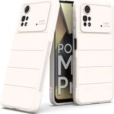 Anka Cep Cep Telefonu Aksesuarları Xiaomi Poco M4 Pro 4g Kılıf Kamera Korumalı Içi Kadife Yumuşak Silikon Kapak + Ekran Koruma