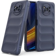 Anka Cep Cep Telefonu Aksesuarları Xiaomi Pocophone X3 Kılıf Kamera Korumalı Içi Kadife Yumuşak Silikon Kapak + Ekran Koruma