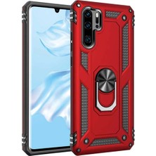 Anka Cep Cep Telefonu Aksesuarları Huawei P30 Pro Kılıf Vega Zırh Tank Tam Koruma Kapak + Kablo Koruma + Ekran Koruma