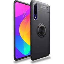 Anka Cep Cep Telefonu Aksesuarları Huawei P Smart Pro 2019 Kılıf Ravel Yüzüklü Silikon Kapak + Ekran Koruma + Kablo Koruma