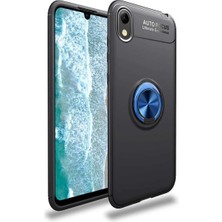 Anka Cep Cep Telefonu Aksesuarları Huawei Y5 2019 Kılıf Ravel Yüzüklü Silikon Kapak + Ekran Koruma + Kablo Koruma