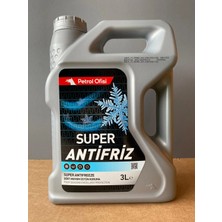 Petrol Ofisi İnorganik Yeşil Antifriz 3 Litre (Mavi yerine de geçer.) (18/02/2026 Üretim)