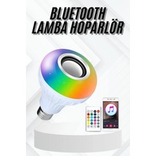 Luord-Store Lamba Hoparlör Ampül Görünümlü Renk Değiştirebilen Android Ios Uyumlu