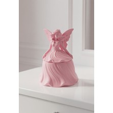 My Craft 3D MYCRAFT3D Peri Figürlü Takı Kutusu Dekoratif Mücevher Organizer Kapaklı Masaüstü Aksesuar