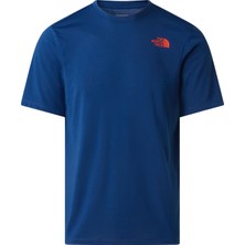 The North Face M Bıtmap Logo Short Sleeves Tee-Graphıc Erkek Tişört NF0A8FTVD1R1