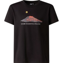 The North Face B Mountaın Nıght Relaxed Ss Tee Genç Tişört NF0A8G1UJK31
