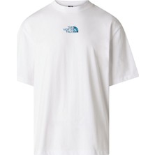 The North Face M Lıquıd Logo Oversıze Short Sleeve Tee- Erkek Tişört NF0A8G9UFN41