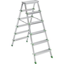 Luord-Store Sm Saraylı 6+6 Çift Taraflı Alüminyum Merdiven