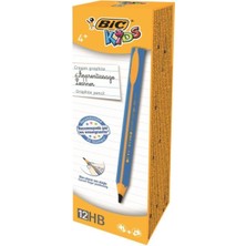 Bic BİC Kids Evolution Üçgen Jumbo Erkek Kurşun Kalem 12'li  Paket