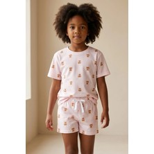 Bony Socks Teddy Desenli Çocuk Şortlu Pijama Takımı