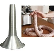 Luord-Store Tuğra Paslanmaz (Alüminyum) Sucuk Hunisi No: 12 - Lezzetli Hijyenik Sucuklarınız Için