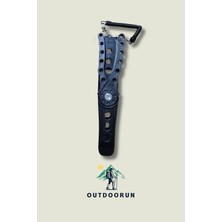 Outdoorun Profesyonel Lrf ve Spin Kılıflı Sprial Kordonlu Balıkçı Maşası