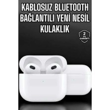 Zero Land Muratech Bluetooth Kulaklık 3.nesil Kablosuz Uzun Pil Ömrü Dokunmatik Kontrol