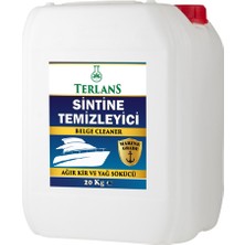 Terlans Sintine Temizleyici & Koku Giderici 20 Kg | Marine Grade Bilge Cleaner | Yağ, Kir ve Koku Sökücü | Tekne ve Yat Temizleyici