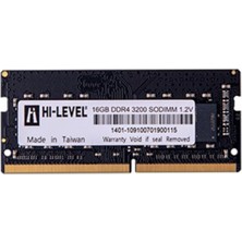 Hi-Level Sodimm 16 GB 3200MHZ Ddr4 1.2V CL22 Nb Ram