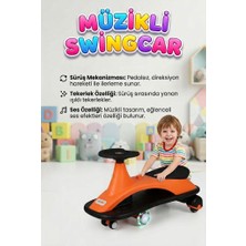 Farbu Oyuncak Müzikli ve Işıklı Tekerlekli 1 Fonksiyonlu Pedalsız Eğitici Bin-Git Oyuncak Karınca Kaykay
