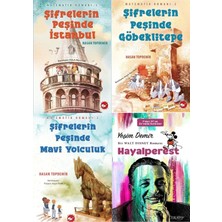 Beyaz Balina Yayınları Şifrelerin Peşinde Istanbul 3 Kitap + Hayalperest / 4 Kitap Set