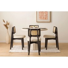 MAT HOME Zion Traverten Masa Takım