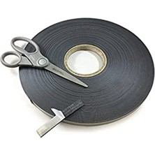 Cekar Store Yapışkanlı Şerit Mıknatıs Magnet 12 mm Genişlik x 1 mm Kalınlık 5 Metre